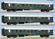 40200 LS Models Set of 3 Passenger cars type OCEM in 1935 livery